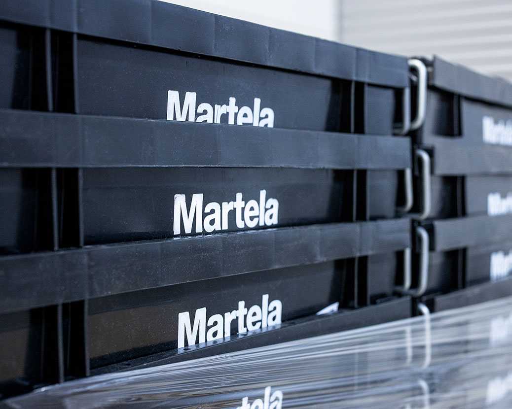 Martela moving boxes