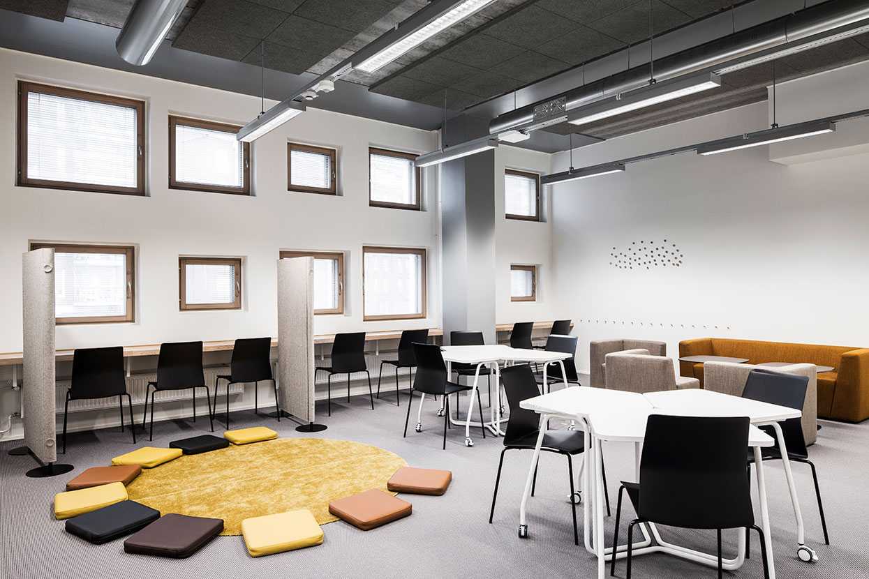 Learning environment in the Jätkäsaari comprehensive school in Helsinki