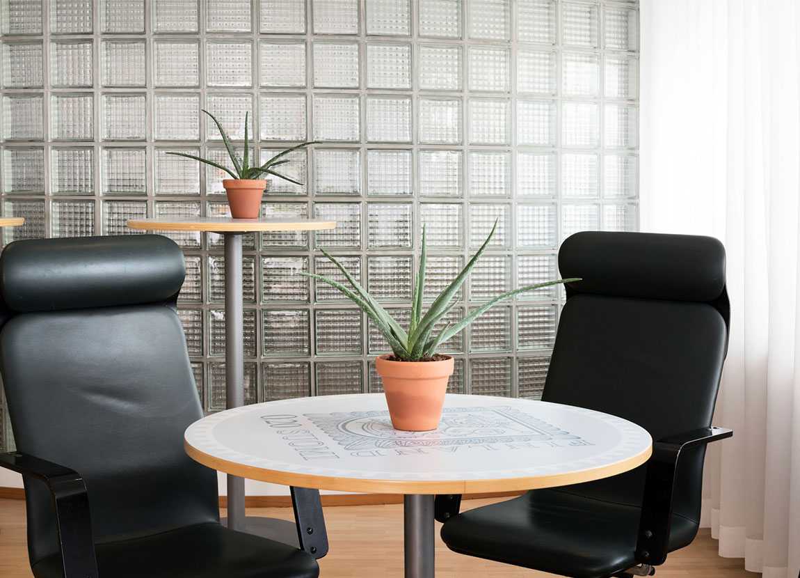 Aloe Vera plant at Post's head office in Helsinki, Finland