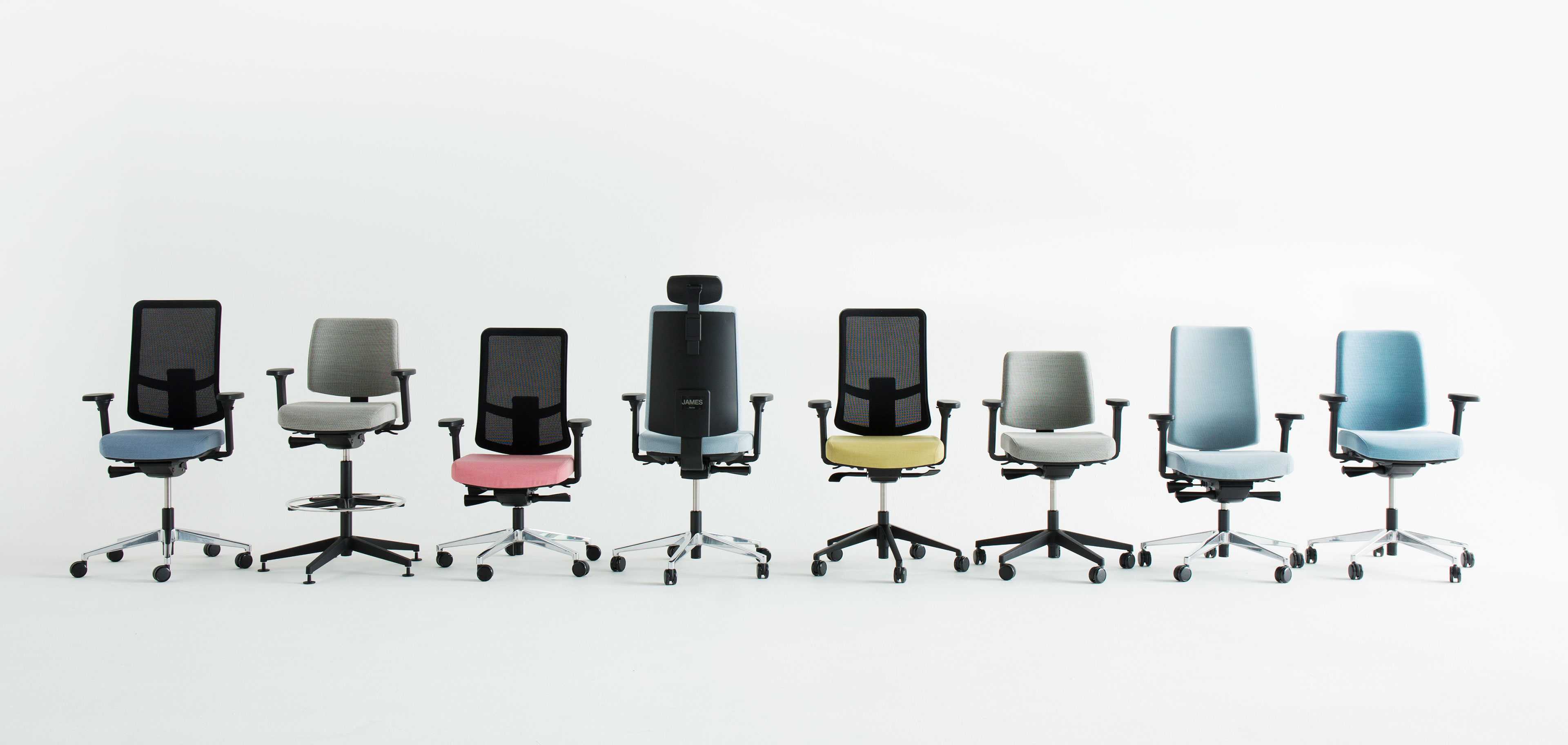 James taskchairs by Martela