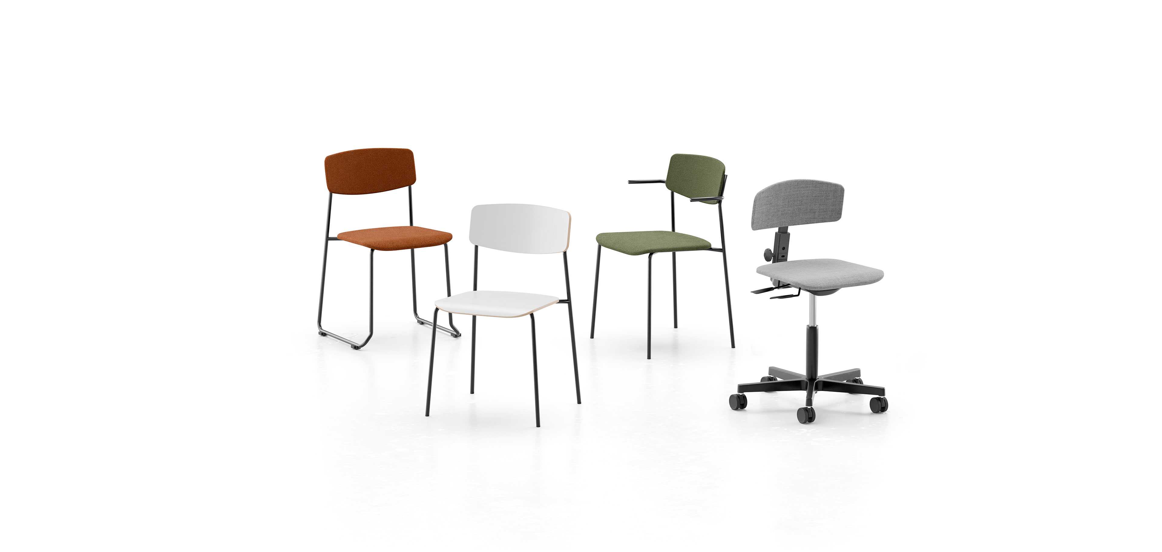 Elly school chairs by Martela