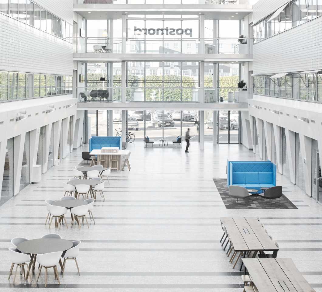 Postnord's head office in Copenhagen