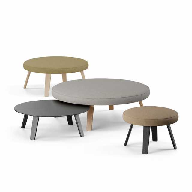 Oona Round benches and sofa table
