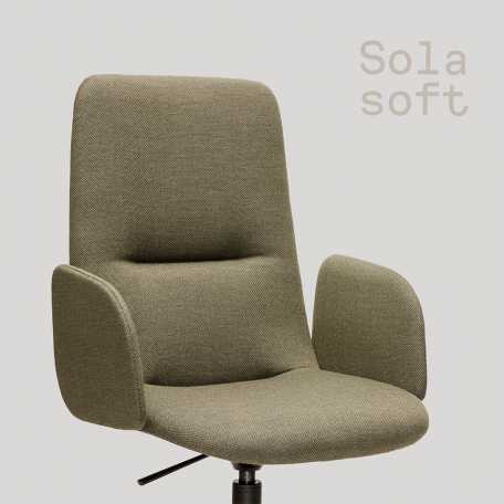 Sola konferansestol med soft-trekk